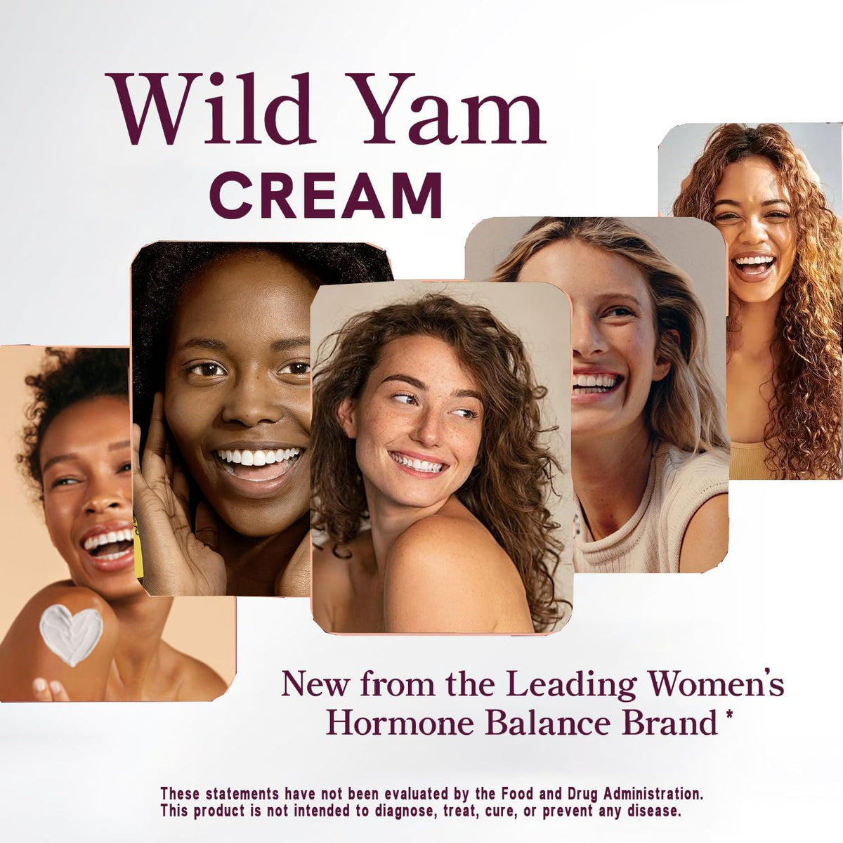 Wild Yam Cream for Skin Rejuvenation - Natural Formula with Wild Yam Root, Organic Wild Yam Cream for Softens and Moisturizes - Fast Absorbing, Non-Greasy, 4Oz